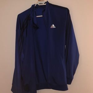 navy blue adidas jacket